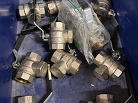 Ca. 11x kogelafsluiter, protherm, 2147483647, met filter - afbeelding 2 van  3