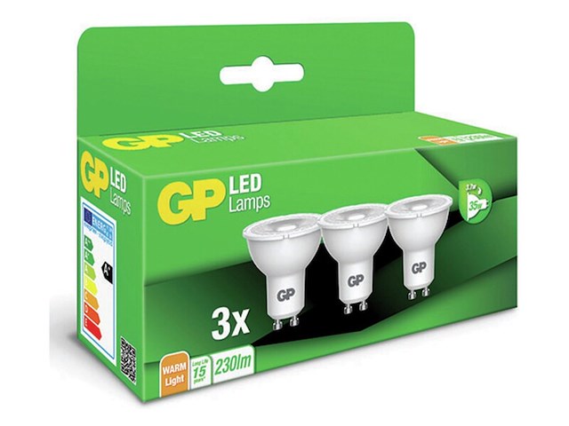 Ca. 11x led gu10 gp lighting, reflector 3x3 - afbeelding 1 van  2