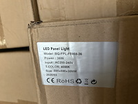 Ca. 11x led paneel 36w 4000k 595x595x30 mm ellipz lighting - afbeelding 3 van  3
