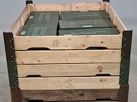 Ca. 11x metalen transportkist, o.a. zarges