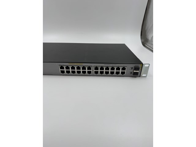 Ca. 11x netwerk switches , hpe, officeconnect 1820 series switch j9983a, zwart, 2017 - afbeelding 9 van  10
