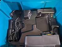 Ca. 11x opbergkoffer met oplader en 13x opbergkoffer zonder oplader, makita, o.a dc18rc - afbeelding 3 van  6
