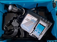 Ca. 11x opbergkoffer met oplader en 13x opbergkoffer zonder oplader, makita, o.a dc18rc - afbeelding 4 van  6