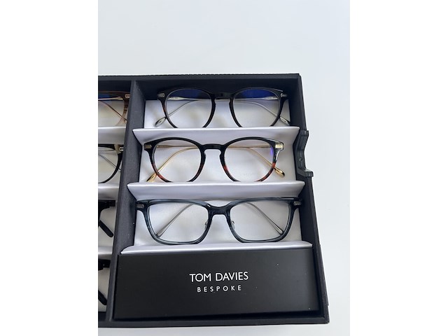 Ca. 11x optische monturen, tom davies, in luxe opbergdoos/displaytray - afbeelding 11 van  16