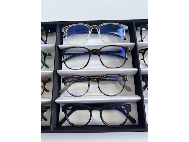 Ca. 11x optische monturen, tom davies, in luxe opbergdoos/displaytray - afbeelding 12 van  18