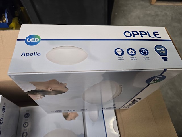 Ca. 11x planfonaire lamp opple, apollo b - afbeelding 4 van  7