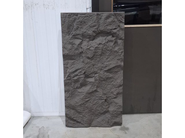 Ca. 11x pu steen wandpaneel, dark grey, 2026 - afbeelding 2 van  4