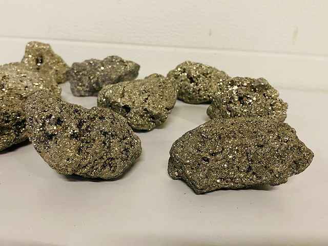 Ca. 11x pyriet clusters - afbeelding 4 van  7