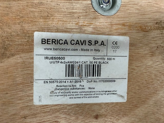 Ca. 11x rol zonnepaneel installatiekabel berica cavi - afbeelding 4 van  5