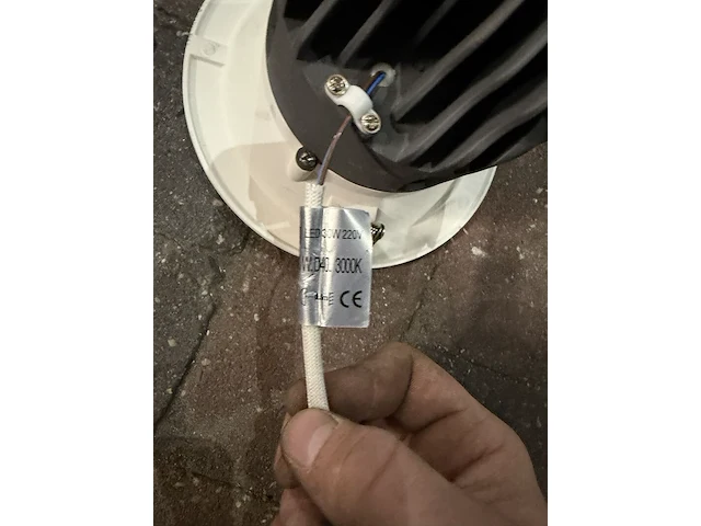 Ca. 11x ronde led-downlight, bpm lighting, k2 (deels leesbaar), warm wit, 3000 k | inbouwmodel - afbeelding 5 van  6