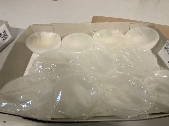 Ca. 11x seleniet schalen rond - afbeelding 4 van  4