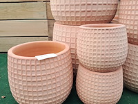 Ca. 11x stenen bloempot, ts collection - afbeelding 6 van  11