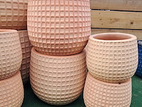 Ca. 11x stenen bloempot, ts collection - afbeelding 7 van  11