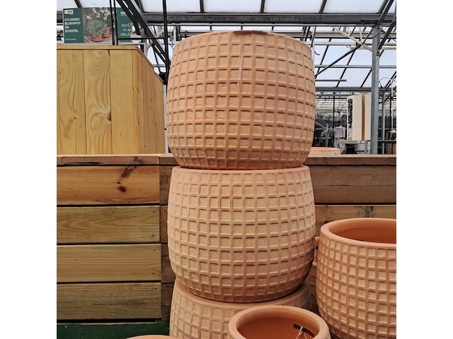 Ca. 11x stenen bloempot, ts collection - afbeelding 8 van  11