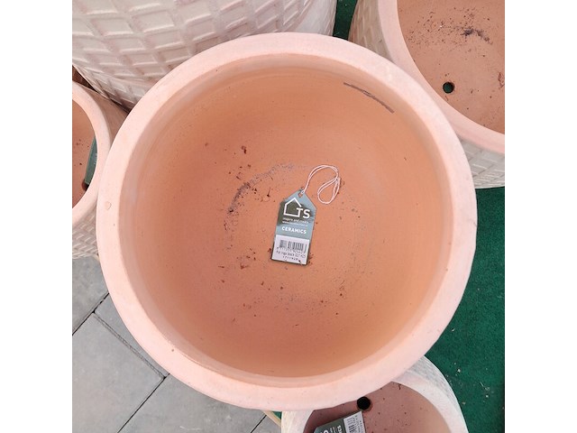 Ca. 11x stenen bloempot, ts collection - afbeelding 10 van  11