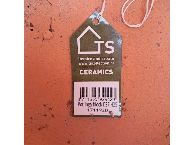 Ca. 11x stenen bloempot, ts collection - afbeelding 11 van  11