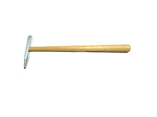 Ca. 11x tegelhamer hawe, met hardmetalenpunt 50g - afbeelding 2 van  2