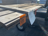 Ca. 11x thermo vuren shiplap, 20x142mm, lengte 420cm - afbeelding 2 van  3