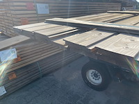 Ca. 11x thermo vuren shiplap, 20x142mm, lengte 420cm - afbeelding 3 van  3