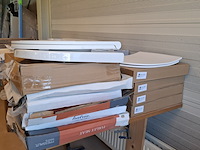 Ca. 11x toiletzitting/deksel diverse merken - afbeelding 1 van  7