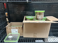 Ca. 11x vacuümcontainer, ultratec, transparant/groen - afbeelding 1 van  7