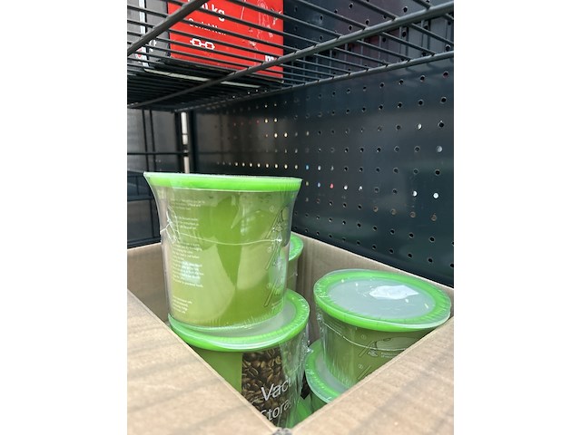 Ca. 11x vacuümcontainer, ultratec, transparant/groen - afbeelding 3 van  7