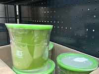 Ca. 11x vacuümcontainer, ultratec, transparant/groen - afbeelding 3 van  7