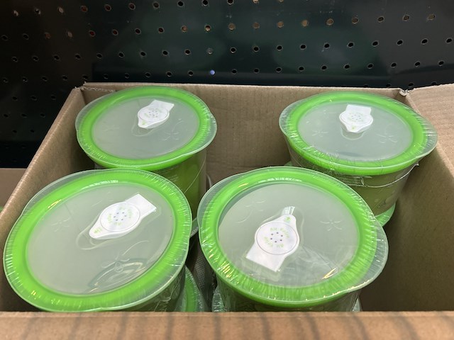 Ca. 11x vacuümcontainer, ultratec, transparant/groen - afbeelding 4 van  7