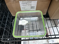 Ca. 11x vacuümcontainer, ultratec, transparant/groen - afbeelding 5 van  7