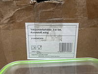 Ca. 11x vacuümcontainer, ultratec, transparant/groen - afbeelding 7 van  7