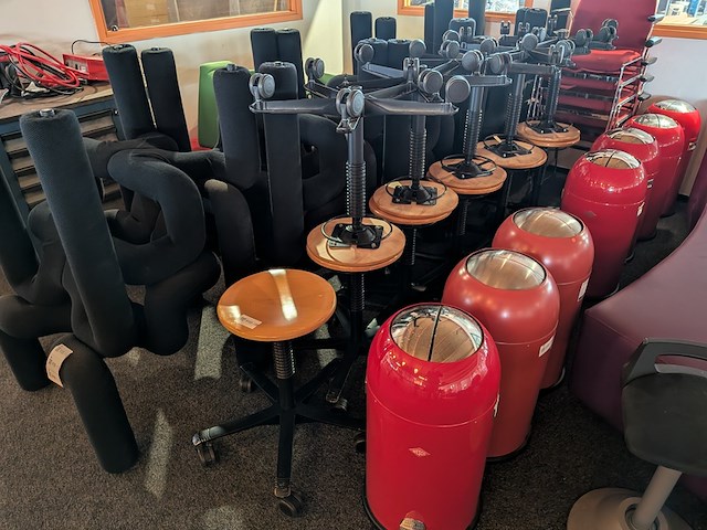 Ca. 11x verrijdbare kruk, wesjon, pe3010 tabouret - afbeelding 5 van  5