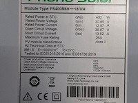 Ca. 11x zonnepaneel phono solar, ps400m6h-18/vh, bouwjaar 2016 - afbeelding 2 van  3