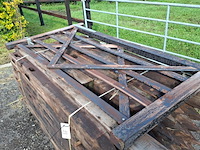 Ca. 120 meter omheining met enkele poort - afbeelding 4 van  13