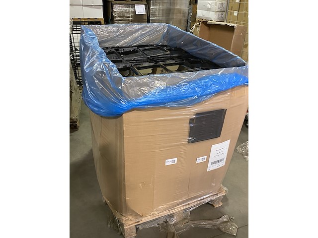 Ca. 1200x luxe party evenementborden met bestek, zwart - afbeelding 1 van  3