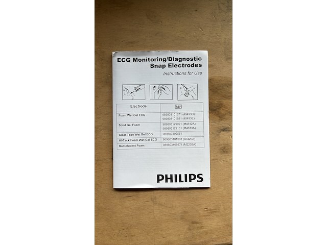 Ca. 1200x medische ecg-elektroden, philips, m2202a - afbeelding 7 van  7