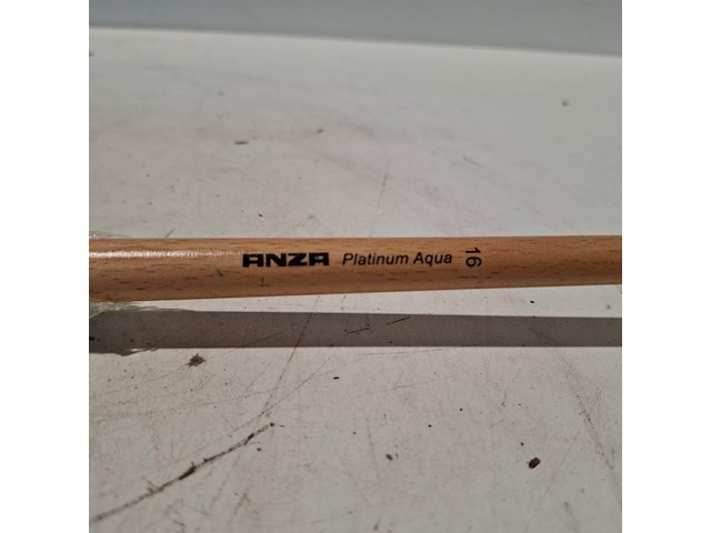 Ca. 120x anza kwasten maat 16, wit - afbeelding 4 van  5