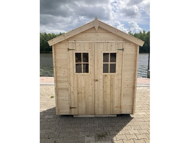 Ca. 120x bouwpakketten tuinhuisjes - afbeelding 1 van  13