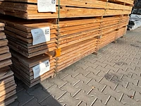 Ca. 120x douglas planken fijnbezaagd, 18x200mm, lengte 400cm - afbeelding 4 van  4
