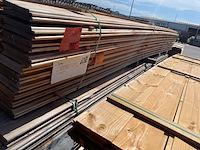 Ca. 120x douglas wisselsponning, 18x190mm, lengte 400cm - afbeelding 2 van  3