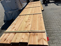 Ca. 120x douglas wisselsponning, 18x190mm, lengte 500cm - afbeelding 1 van  3
