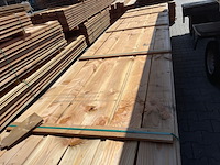 Ca. 120x douglas wisselsponning, 18x190mm, lengte 500cm - afbeelding 1 van  3