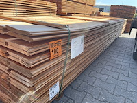 Ca. 120x douglas wisselsponning, 18x190mm, lengte 500cm - afbeelding 2 van  3