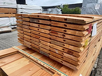 Ca. 120x douglas wisselsponning/halfhoutsrabat, 18x190mm, lengte 300cm - afbeelding 3 van  3