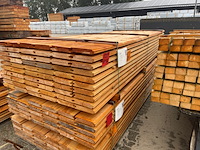 Ca. 120x douglas wisselsponning/halfhoutsrabat, 18x190mm, lengte 300cm - afbeelding 2 van  3