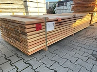 Ca. 120x douglas wisselsponning/halfhoutsrabat, 18x190mm, lengte 300cm - afbeelding 3 van  3