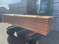 Ca. 120x douglas wisselsponning/halfhoutsrabat, 18x190mm, lengte 300cm - afbeelding 3 van  3