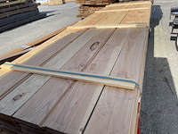 Ca. 120x douglas wisselsponning/halfhoutsrabat, 18x190mm, lengte 400cm - afbeelding 1 van  3