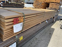 Ca. 120x douglas wisselsponning/halfhoutsrabat, 18x190mm, lengte 400cm - afbeelding 2 van  3