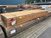 Ca. 120x douglas wisselsponning/halfhoutsrabat, 18x190mm, lengte 400cm - afbeelding 2 van  3