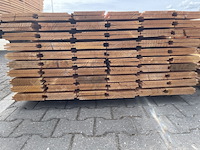 Ca. 120x douglas wisselsponning/halfhoutsrabat, 18x190mm, lengte 500cm - afbeelding 2 van  3